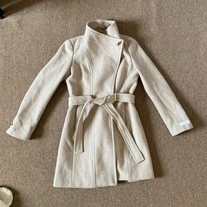 Women’s Calvin Klein Wool Blend Dress Coat